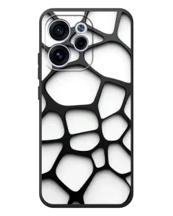 Чохол для OPPO Reno 15F з картинкою «Біла об'ємна сітка» Чохол для OPPO Reno 15F з картинкою «Біла об'ємна сітка»