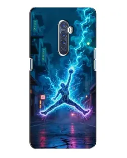 Чехол для OPPO Reno 2 с картинкой «Jordan Gold Jumpman»