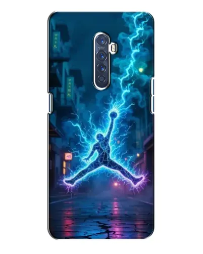 Чехол для OPPO Reno 2 с картинкой «Jordan Gold Jumpman»