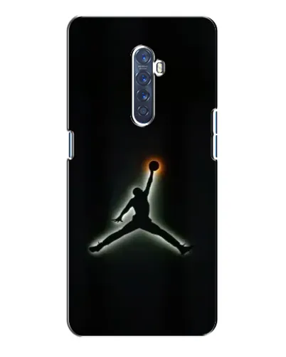 Чехол для OPPO Reno 2 с картинкой «Jordan Gradient Logo»