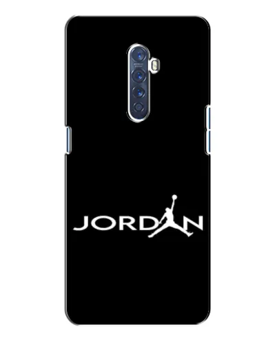 Чехол для OPPO Reno 2 с картинкой «Jordan White Logo»