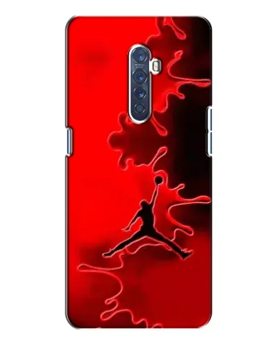 Чехол для OPPO Reno 2 с картинкой «Jordan Red Smoke»