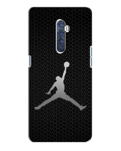 Чехол для OPPO Reno 2 с картинкой «Jordan Dark Carbon»