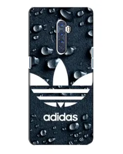 Чохол для OPPO Reno 2 з картинкою «Adidas Trefoil Blue»