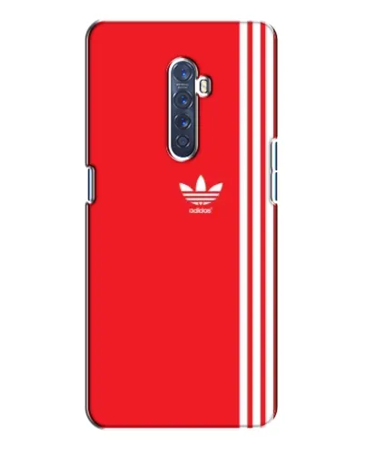 Чехол для OPPO Reno 2 с картинкой «Красный минимализм Adidas» Чехол для OPPO Reno 2 с картинкой «Красный минимализм Adidas»