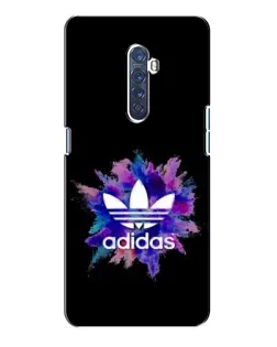 Чехол для OPPO Reno 2 с картинкой «Взрыв красок Adidas»