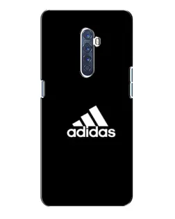Чехол для OPPO Reno 2 с картинкой «Черная классика Adidas»