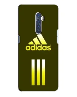 Чехол для OPPO Reno 2 с картинкой «Оливковый градиент Adidas»