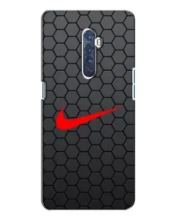 Чехол для OPPO Reno 2 с картинкой «Nike — карбоновая сетка» Чехол для OPPO Reno 2 с картинкой «Nike — карбоновая сетка»