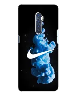 Чехол для OPPO Reno 2 с картинкой «Nike и синий дым»