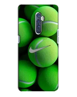 Чехол для OPPO Reno 2 с картинкой «Теннисные мячи Найк»
