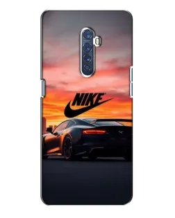 Чехол для OPPO Reno 2 с картинкой «Nike и суперкар»