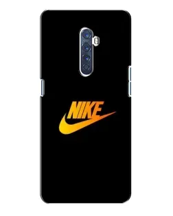 Чехол для OPPO Reno 2 с картинкой «Золотой логотип Nike»