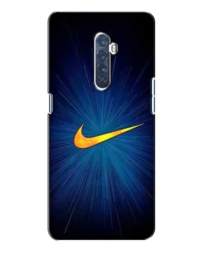 Чехол для OPPO Reno 2 с картинкой «Синий пульс Nike» Чехол для OPPO Reno 2 с картинкой «Синий пульс Nike»