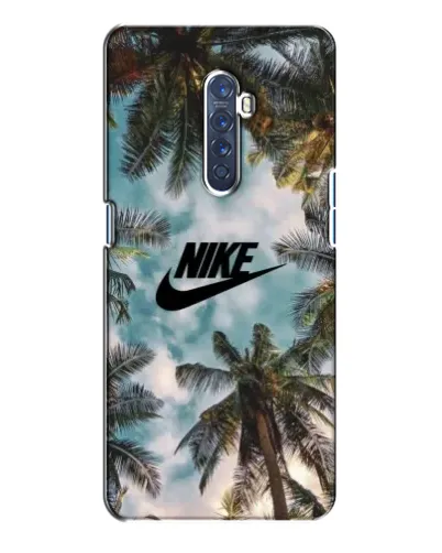 Чехол для OPPO Reno 2 с картинкой «Тропический принт Nike» Чехол для OPPO Reno 2 с картинкой «Тропический принт Nike»