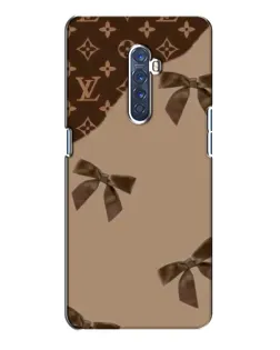 Чехол для OPPO Reno 2 с картинкой «LV — кофейный атлас»