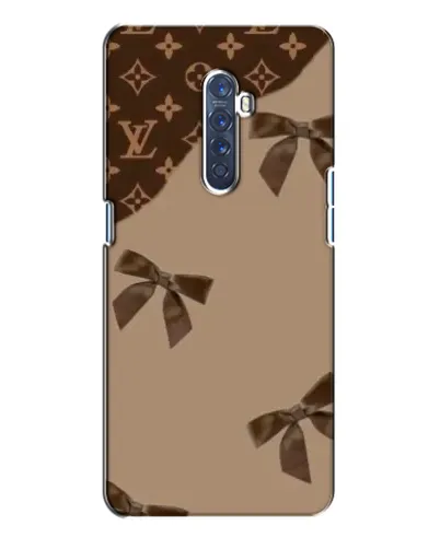 Чехол для OPPO Reno 2 с картинкой «LV — кофейный атлас»