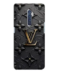 Чехол для OPPO Reno 2 с картинкой «Кожаная текстура LV»