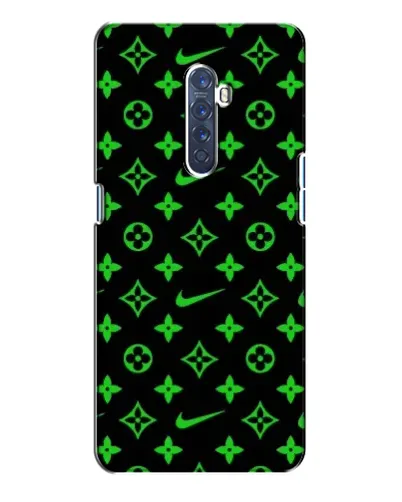 Чехол для OPPO Reno 2 с картинкой «Неоновый принт LV»