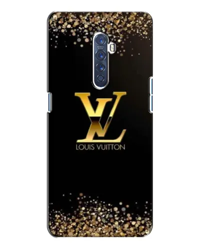 Чехол для OPPO Reno 2 с картинкой «LV — золотые искры»