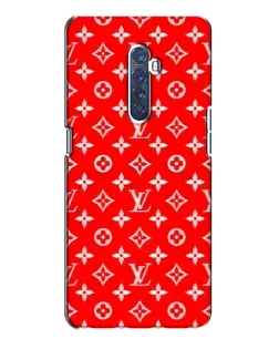 Чехол для OPPO Reno 2 с картинкой «Яркий паттерн LV»