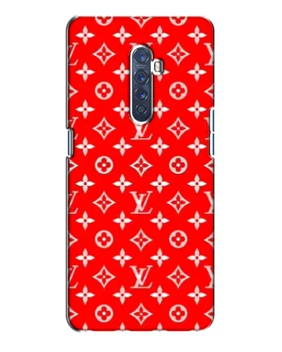 Чехол для OPPO Reno 2 с картинкой «Яркий паттерн LV»