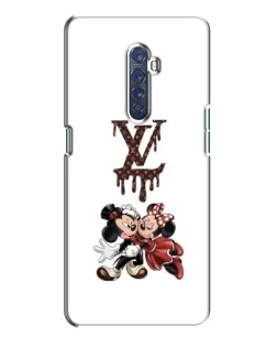 Чехол для OPPO Reno 2 с картинкой «LV и Микки Маус»
