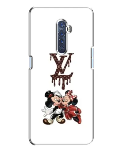 Чехол для OPPO Reno 2 с картинкой «LV и Микки Маус»