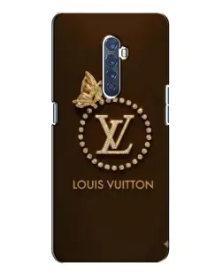 Чехол для OPPO Reno 2 с картинкой «LV — золотая печать»