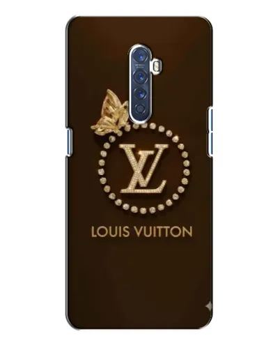 Чехол для OPPO Reno 2 с картинкой «LV — золотая печать»