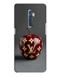 Чехол для OPPO Reno 2 с картинкой «Красное яблоко LV»