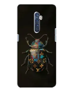 Чехол для OPPO Reno 2 с картинкой «LV — мраморный принт»