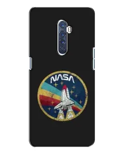 Чехол для OPPO Reno 2 с картинкой «NASA — эмблема миссии» Чехол для OPPO Reno 2 с картинкой «NASA — эмблема миссии»