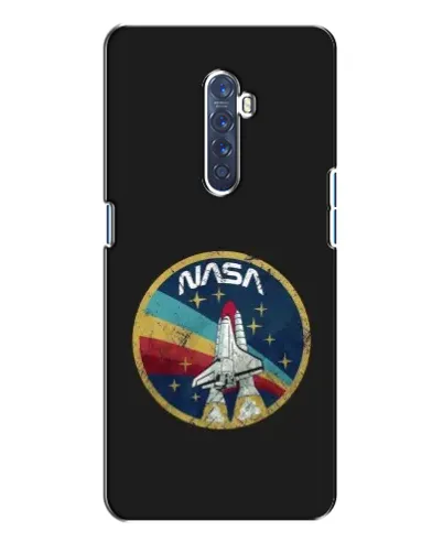 Чехол для OPPO Reno 2 с картинкой «NASA — эмблема миссии»