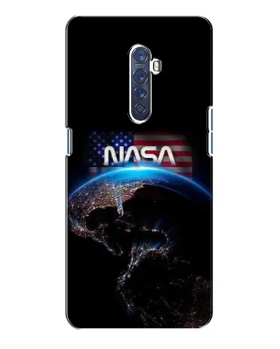Чехол для OPPO Reno 2 с картинкой «Земля из космоса NASA»