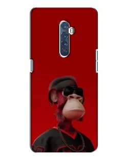 Чехол для OPPO Reno 2 с картинкой «Bored Ape в красном» Чехол для OPPO Reno 2 с картинкой «Bored Ape в красном»