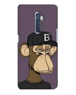 Чехол для OPPO Reno 2 с картинкой «Bored Ape в кепке» Чехол для OPPO Reno 2 с картинкой «Bored Ape в кепке»
