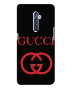 Чехол для OPPO Reno 2 с картинкой «Gucci — красный логотип»