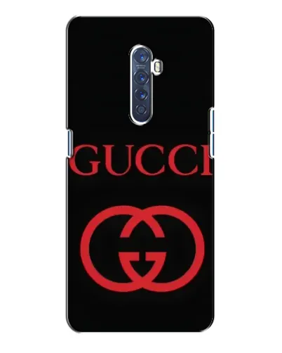 Чехол для OPPO Reno 2 с картинкой «Gucci — красный логотип»