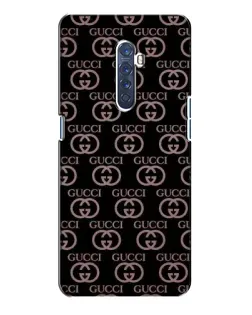 Чехол для OPPO Reno 2 с картинкой «Классическая монограмма Gucci»