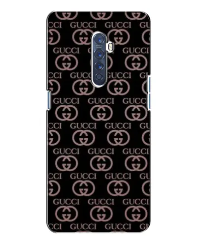 Чехол для OPPO Reno 2 с картинкой «Классическая монограмма Gucci»