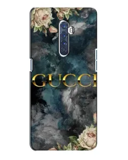 Чехол для OPPO Reno 2 с картинкой «Абстрактные цветы Gucci»