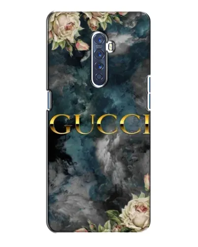 Чехол для OPPO Reno 2 с картинкой «Абстрактные цветы Gucci»