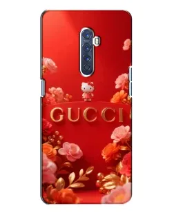 Чехол для OPPO Reno 2 с картинкой «Gucci — золотой сад»