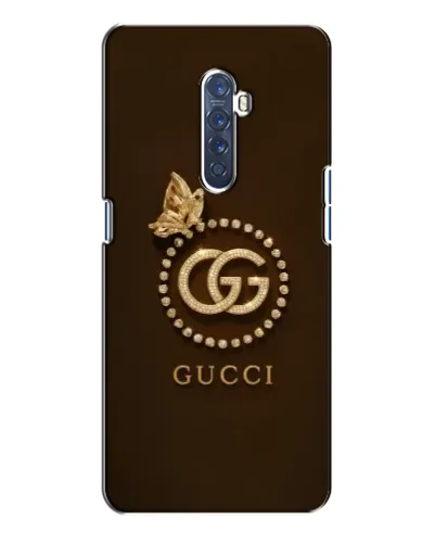 Чехол для OPPO Reno 2 с картинкой «Gucci — золотая бабочка»