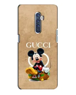 Чехол для OPPO Reno 2 с картинкой «Микки Маус Gucci — крафт»