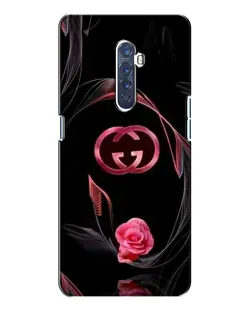 Чехол для OPPO Reno 2 с картинкой «Gucci — неоновая роза»