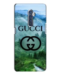 Чехол для OPPO Reno 2 с картинкой «Gucci — горный пейзаж»