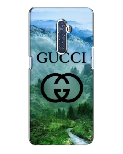 Чехол для OPPO Reno 2 с картинкой «Gucci — горный пейзаж»