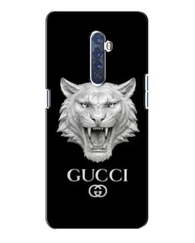 Чехол для OPPO Reno 2 с картинкой «Gucci — серебряный лев» Чехол для OPPO Reno 2 с картинкой «Gucci — серебряный лев»